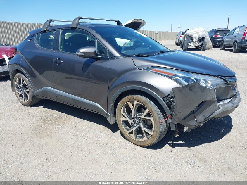 2021 Toyota C-hr VIN JTNKHMBX3M1122110 IAAI salvage auction — FRONT END, Wait Title, sold $4,750 on 2026-07-09 (photo 1)