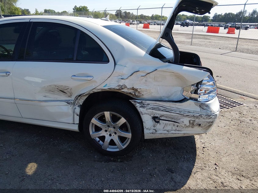 2007 Mercedes-benz E-klasse VIN WDBUF56X47B070860 IAAI salvage auction — LEFT REAR, Salvage (South Carolina), sold $575 on 2026-07-08 (photo 6)