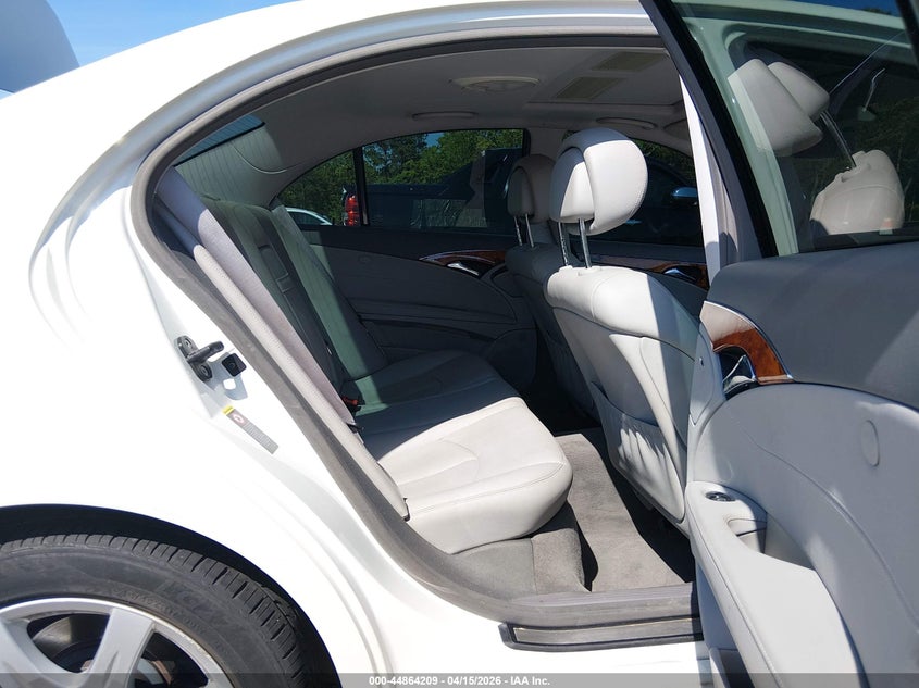 2007 Mercedes-benz E-klasse VIN WDBUF56X47B070860 IAAI salvage auction — LEFT REAR, Salvage (South Carolina), sold $575 on 2026-07-08 (photo 8)
