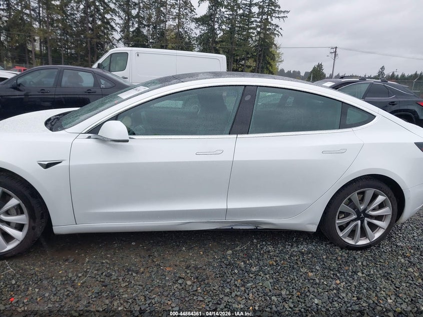 2019 Tesla Model 3 VIN 5YJ3E1EB7KF390453 IAAI salvage auction — SIDE, Wait Title, sold $11,500 on 2026-07-15 (photo 6)