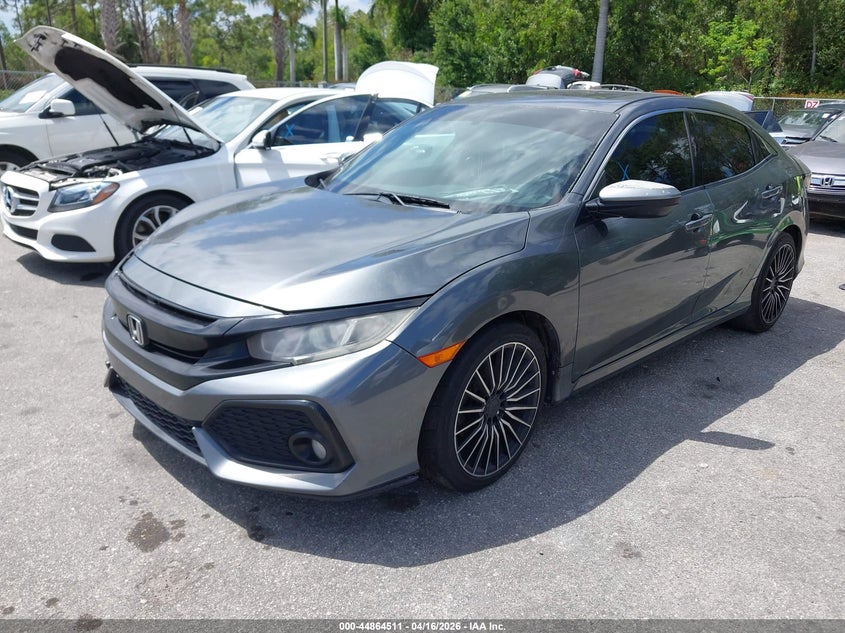 2017 Honda Civic VIN SHHFK7H78HU216401 IAAI salvage auction — RIGHT FRONT, Salvage Title, sold $3,000 on 2026-07-13 (photo 2)