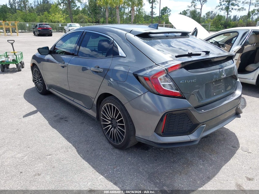 2017 Honda Civic VIN SHHFK7H78HU216401 IAAI salvage auction — RIGHT FRONT, Salvage Title, sold $3,000 on 2026-07-13 (photo 3)