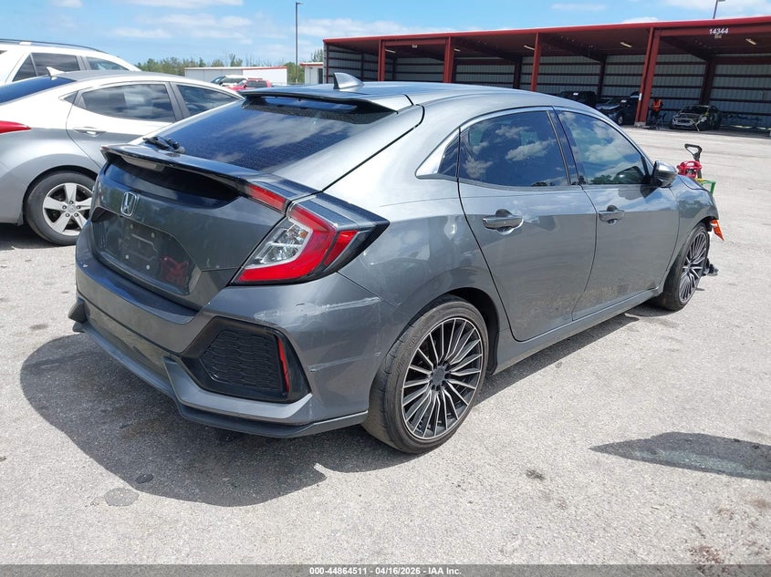 2017 Honda Civic VIN SHHFK7H78HU216401 IAAI salvage auction — RIGHT FRONT, Salvage Title, sold $3,000 on 2026-07-13 (photo 4)