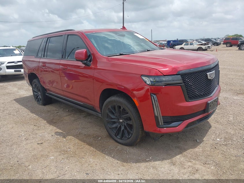 2022 Cadillac Escalade VIN 1GYS4RKL1NR126552 IAAI salvage auction — RIGHT SIDE, Original (Texas), sold $20,200 on 2026-07-29 (photo 1)