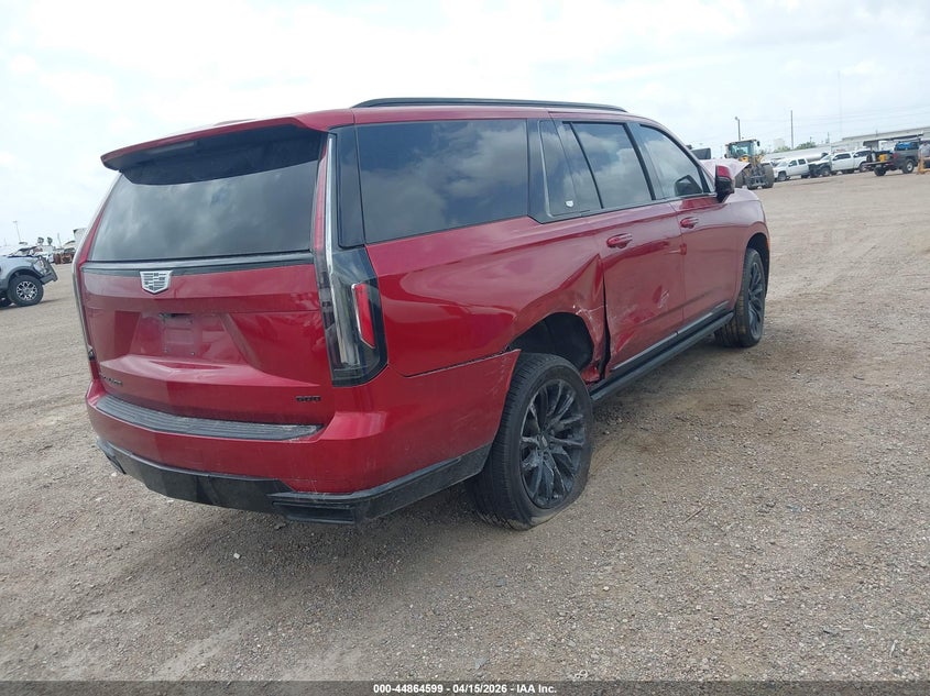 2022 Cadillac Escalade VIN 1GYS4RKL1NR126552 IAAI salvage auction — RIGHT SIDE, Original (Texas), sold $20,200 on 2026-07-29 (photo 4)