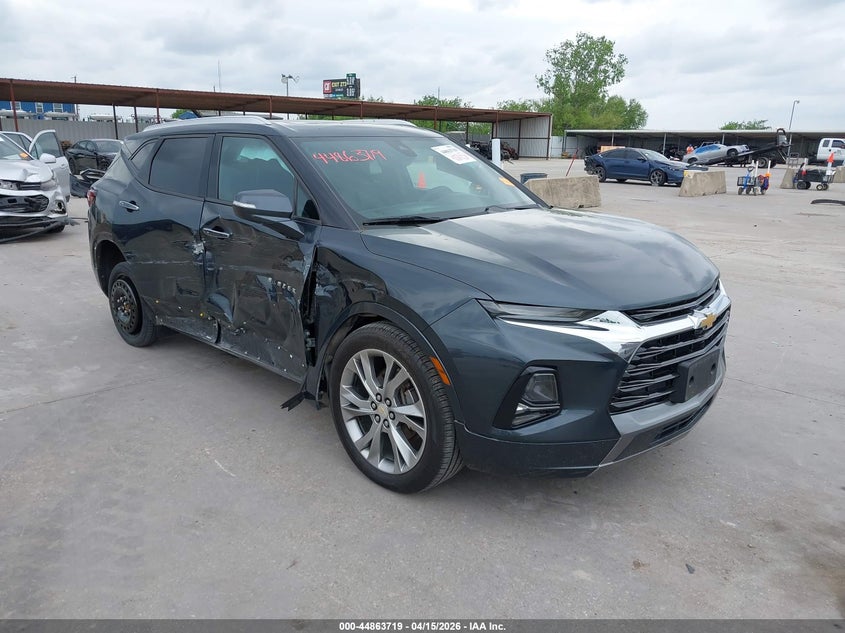 2019 Chevrolet Blazer VIN 3GNKBFRS3KS614876 IAAI salvage auction — RIGHT SIDE, Wait Title, sold $7,100 on 2026-07-24 (photo 1)