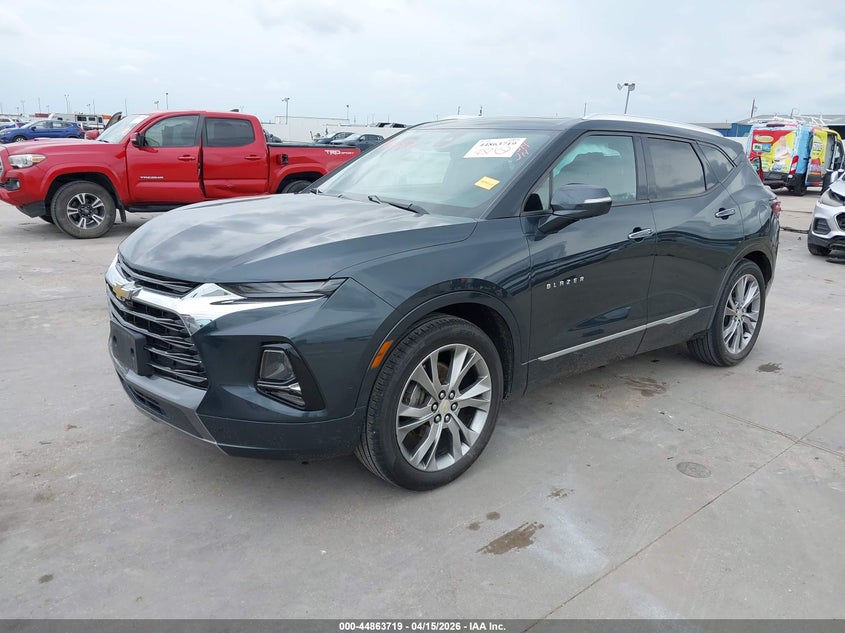 2019 Chevrolet Blazer VIN 3GNKBFRS3KS614876 IAAI salvage auction — RIGHT SIDE, Wait Title, sold $7,100 on 2026-07-24 (photo 2)
