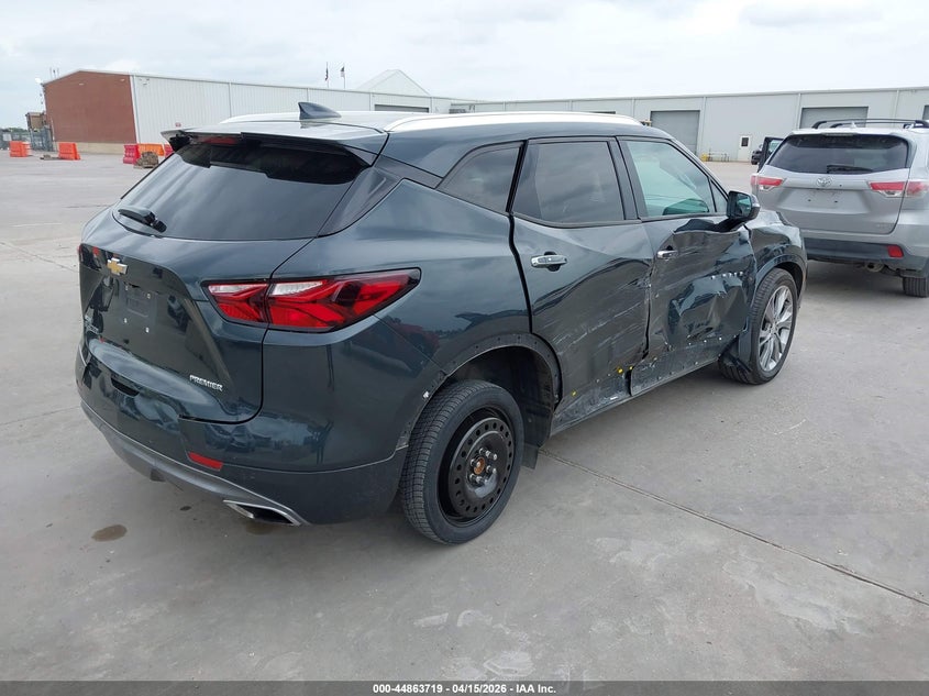 2019 Chevrolet Blazer VIN 3GNKBFRS3KS614876 IAAI salvage auction — RIGHT SIDE, Wait Title, sold $7,100 on 2026-07-24 (photo 4)