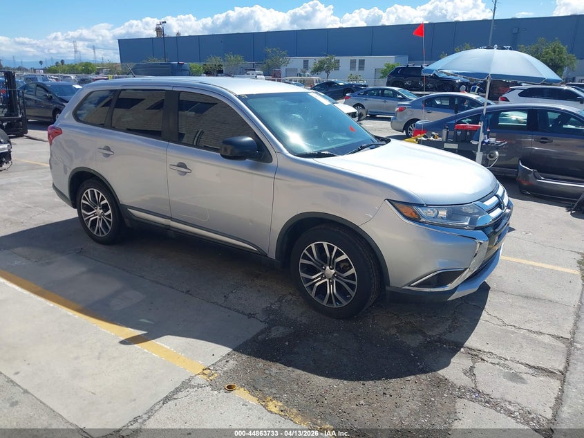 2016 Mitsubishi Outlander VIN JA4AD2A3XGZ033570 IAAI salvage auction — SIDE, Wait Title, sold $2,150 on 2026-07-20 (photo 1)