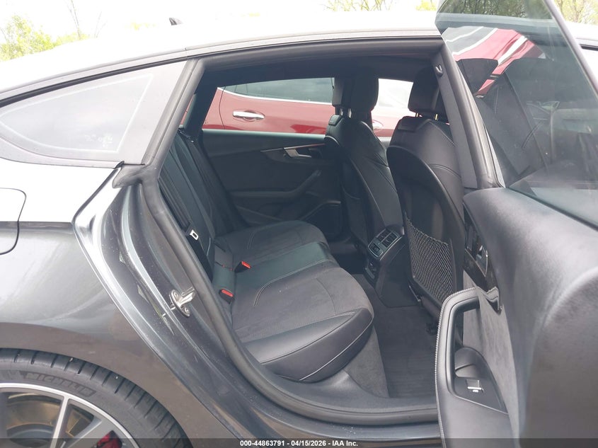 2025 Audi A5 VIN WAUFACF55SA005085 IAAI salvage auction — LEFT SIDE, Wait Title, sold $23,150 on 2026-07-15 (photo 8)
