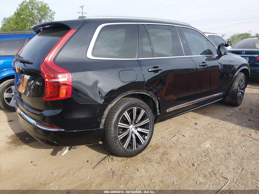 2023 Volvo Xc90 VIN YV4062PN8P1991431 IAAI salvage auction — RIGHT REAR, Wait Title, sold $14,350 on 2026-08-13 (photo 4)