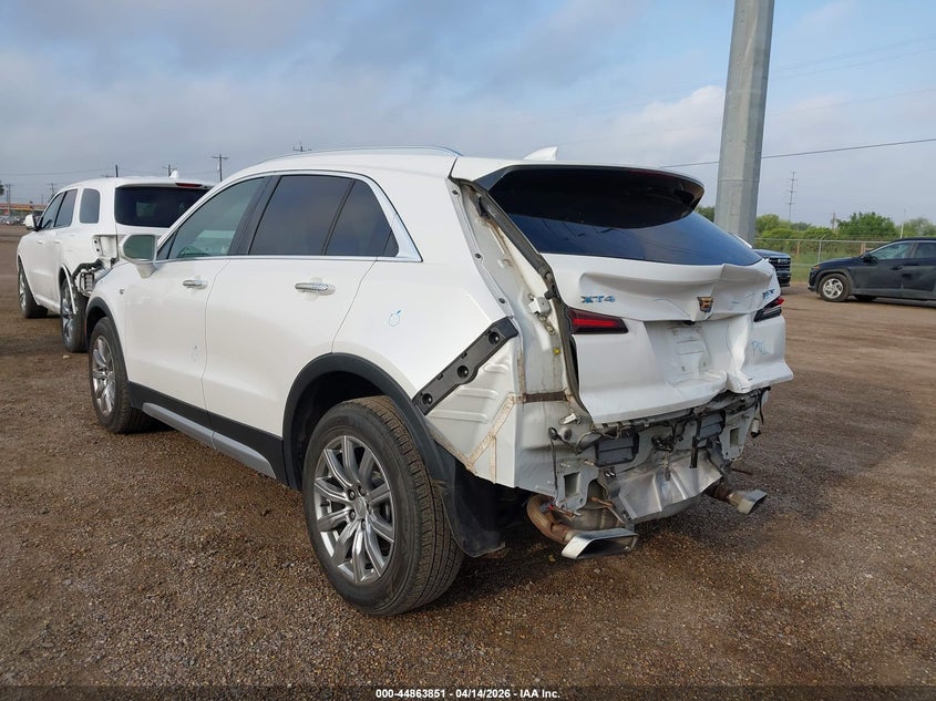 2020 Cadillac Xt4 VIN 1GYFZCR41LF067628 IAAI salvage auction — REAR END, Original (Texas), sold $7,250 on 2026-07-28 (photo 3)