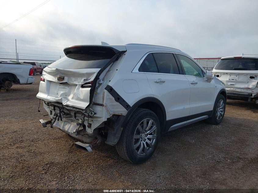 2020 Cadillac Xt4 VIN 1GYFZCR41LF067628 IAAI salvage auction — REAR END, Original (Texas), sold $7,250 on 2026-07-28 (photo 4)