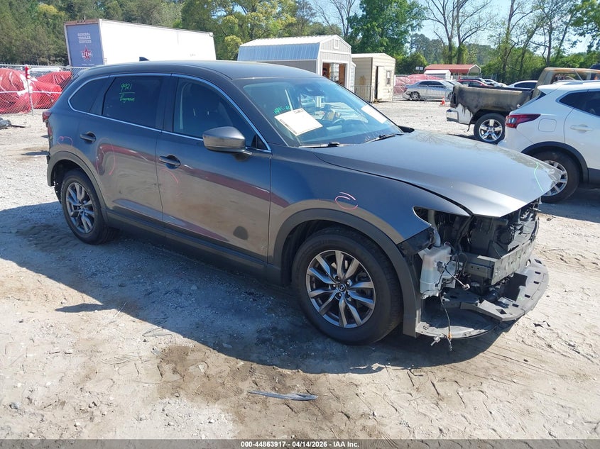 2018 Mazda Cx-9 VIN JM3TCABY8J0218256 IAAI salvage auction — FRONT & REAR, Salvage (Georgia), sold $1,300 on 2026-07-24 (photo 1)