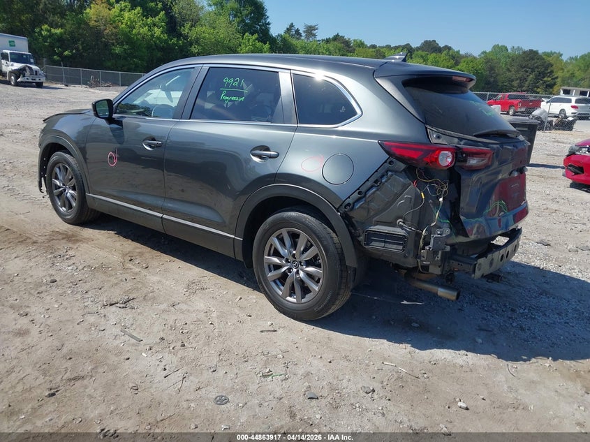 2018 Mazda Cx-9 VIN JM3TCABY8J0218256 IAAI salvage auction — FRONT & REAR, Salvage (Georgia), sold $1,300 on 2026-07-24 (photo 3)