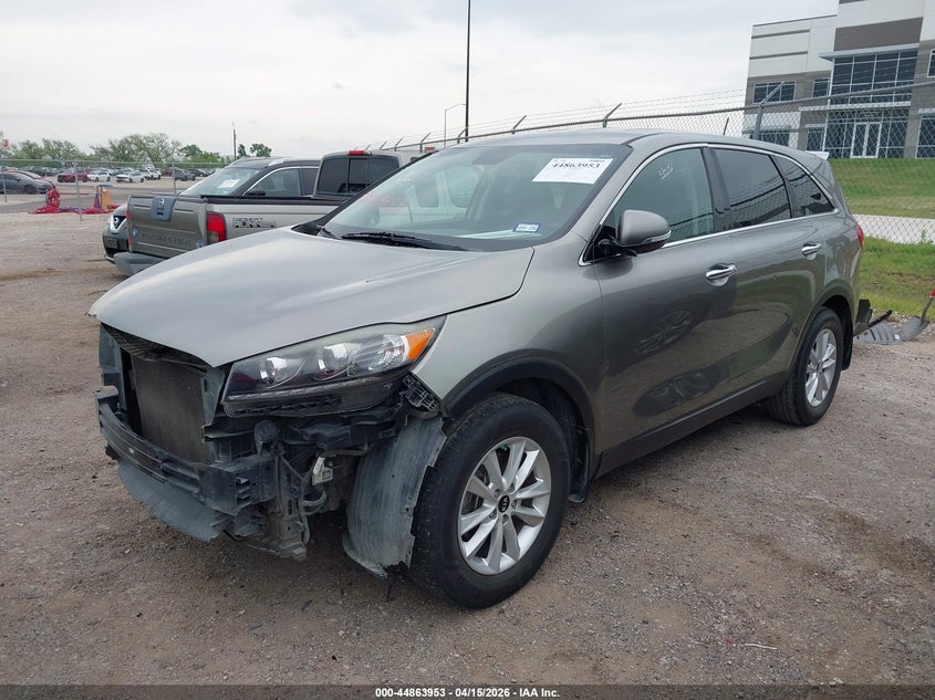 2019 Kia Sorento VIN 5XYPG4A33KG520443 IAAI salvage auction — FRONT END, Wait Title, sold $25 on 2026-07-28 (photo 2)