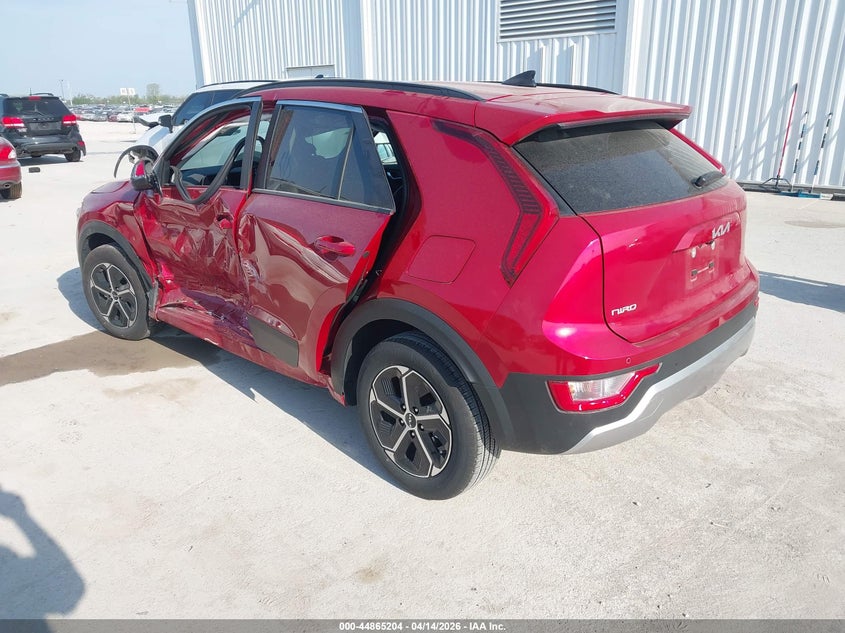 2025 Kia Niro VIN KNDCR3LE7S5292330 IAAI salvage auction — LEFT SIDE, Salvage (Illinois), sold $8,700 on 2026-07-07 (photo 3)
