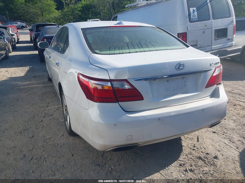 2012 Lexus Ls VIN JTHBL5EF1C5110197 IAAI salvage auction — RIGHT SIDE, Salvage (Georgia), sold $1,600 on 2026-07-21 (photo 3)