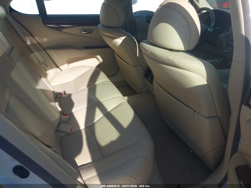 2012 Lexus Ls VIN JTHBL5EF1C5110197 IAAI salvage auction — RIGHT SIDE, Salvage (Georgia), sold $1,600 on 2026-07-21 (photo 8)