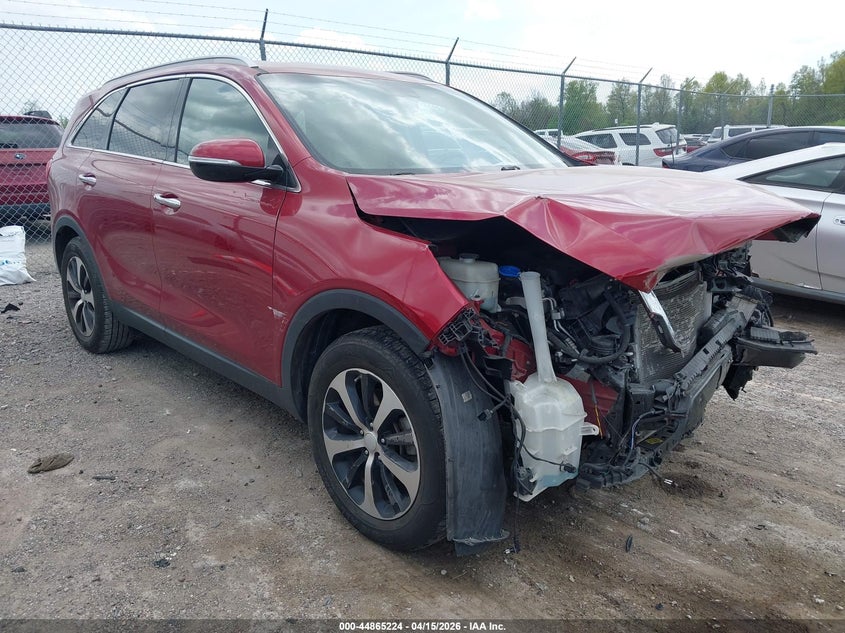 2017 Kia Sorento VIN 5XYPH4A17HG245180 IAAI salvage auction — FRONT END, Wait Title, sold $25 on 2026-07-29 (photo 1)