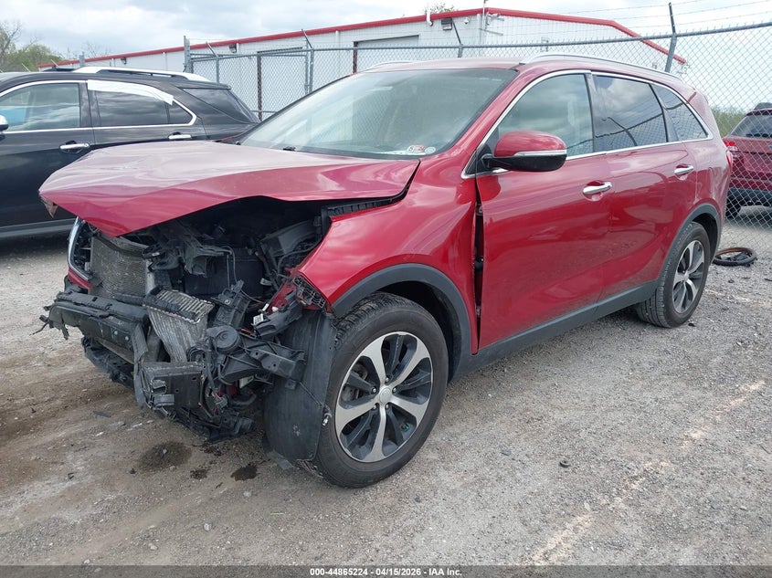 2017 Kia Sorento VIN 5XYPH4A17HG245180 IAAI salvage auction — FRONT END, Wait Title, sold $25 on 2026-07-29 (photo 2)