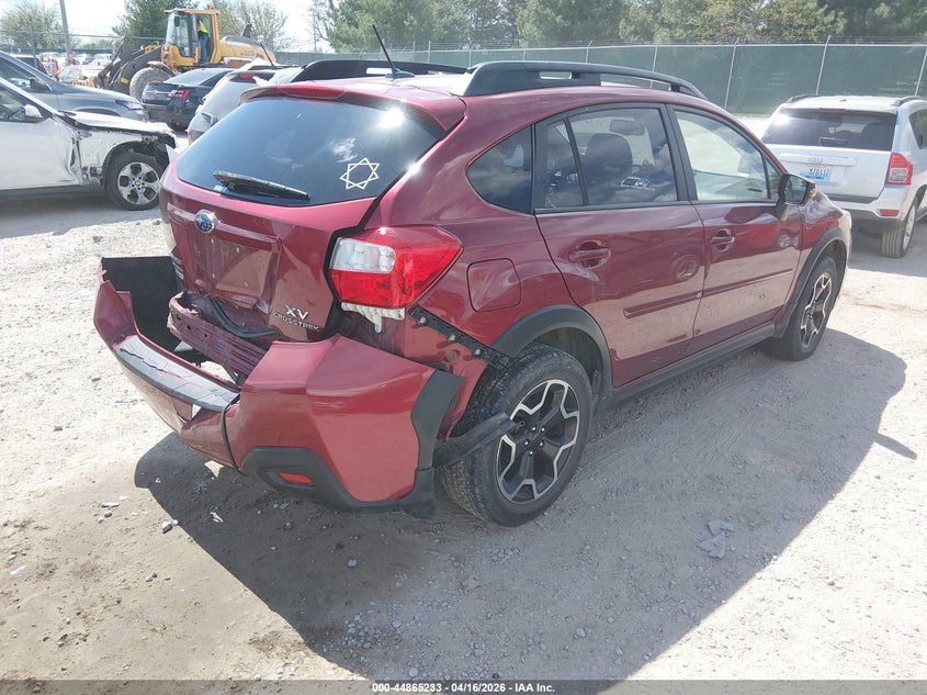 2015 Subaru Xv VIN JF2GPAMC1FH248970 IAAI salvage auction — REAR END, Wait Title, sold $625 on 2026-07-20 (photo 4)
