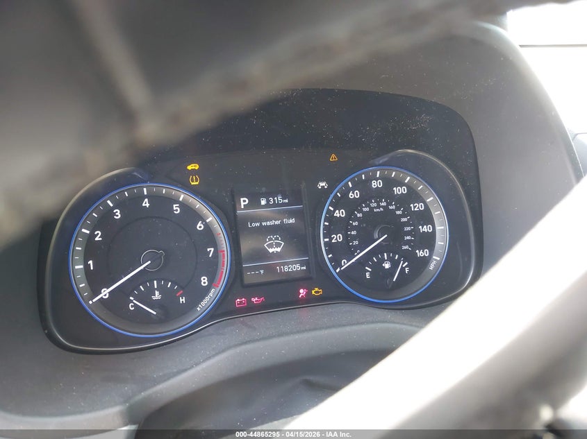2019 Hyundai Kona VIN KM8K62AA1KU252633 IAAI salvage auction — FRONT END, Wait Title, sold $725 on 2026-07-20 (photo 7)