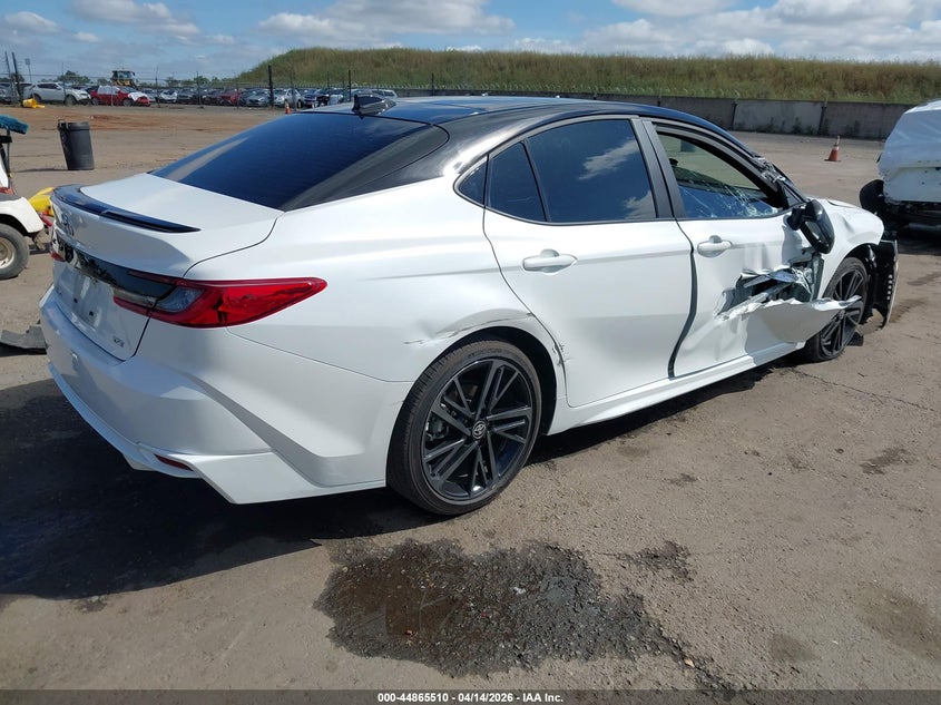2026 Toyota Camry VIN 4T1DAACK5TU215156 IAAI salvage auction — SIDE, Salvage (California), sold $16,200 on 2026-08-01 (photo 4)