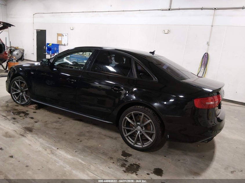 2016 Audi A4 VIN WAUAFAFL4GN016657 IAAI salvage auction — LEFT FRONT, Salvage Title, sold $525 on 2026-07-28 (photo 3)