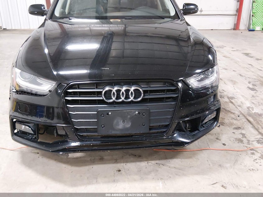 2016 Audi A4 VIN WAUAFAFL4GN016657 IAAI salvage auction — LEFT FRONT, Salvage Title, sold $525 on 2026-07-28 (photo 6)