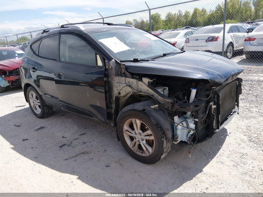 2013 Hyundai Tucson VIN KM8JU3AC1DU686532 IAAI salvage auction — FRONT END, Original (Kentucky), sold $800 on 2026-07-10 (photo 1)