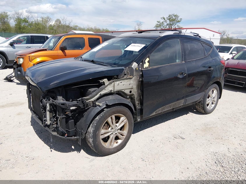 2013 Hyundai Tucson VIN KM8JU3AC1DU686532 IAAI salvage auction — FRONT END, Original (Kentucky), sold $800 on 2026-07-10 (photo 2)