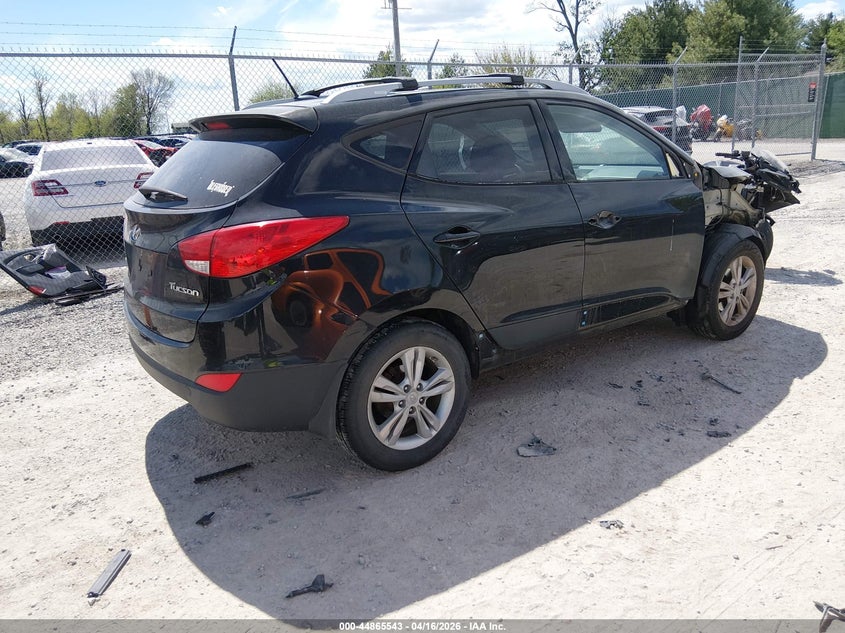 2013 Hyundai Tucson VIN KM8JU3AC1DU686532 IAAI salvage auction — FRONT END, Original (Kentucky), sold $800 on 2026-07-10 (photo 4)