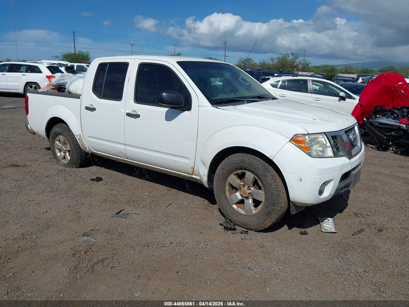2012 Nissan Navara (frontier) VIN 1N6AD0ER4CC412700 IAAI salvage auction — WATER/FLOOD, Wait Title, sold $0 on 2026-09-15 (photo 1)