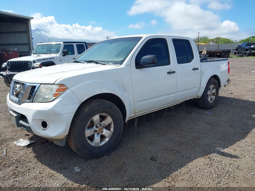 2012 Nissan Navara (frontier) VIN 1N6AD0ER4CC412700 IAAI salvage auction — WATER/FLOOD, Wait Title, sold $0 on 2026-09-15 (photo 2)
