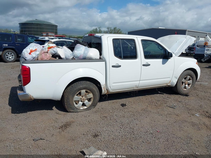 2012 Nissan Navara (frontier) VIN 1N6AD0ER4CC412700 IAAI salvage auction — WATER/FLOOD, Wait Title, sold $0 on 2026-09-15 (photo 4)