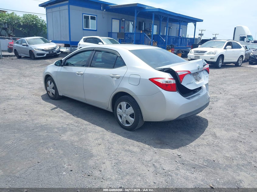 2015 Toyota Corolla VIN 5YFBURHE3FP197536 IAAI salvage auction — REAR END, Salvage (Hawaii), sold $450 on 2026-07-14 (photo 3)