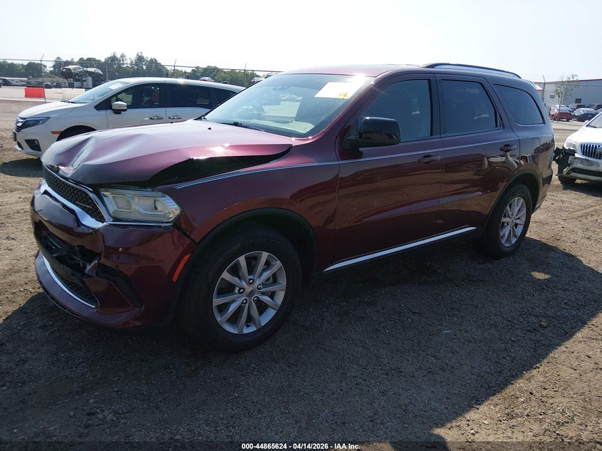 2023 Dodge Durango VIN 1C4RDHAG5PC611589 IAAI salvage auction — LEFT FRONT, Wait Title, sold $6,800 on 2026-07-29 (photo 2)