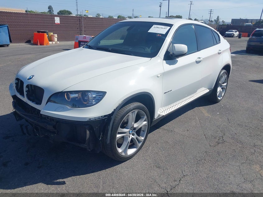 2010 BMW X6 VIN 5UXFG8C50ALZ94885 IAAI salvage auction — LEFT FRONT, Salvage (California), sold $3,725 on 2026-07-20 (photo 2)