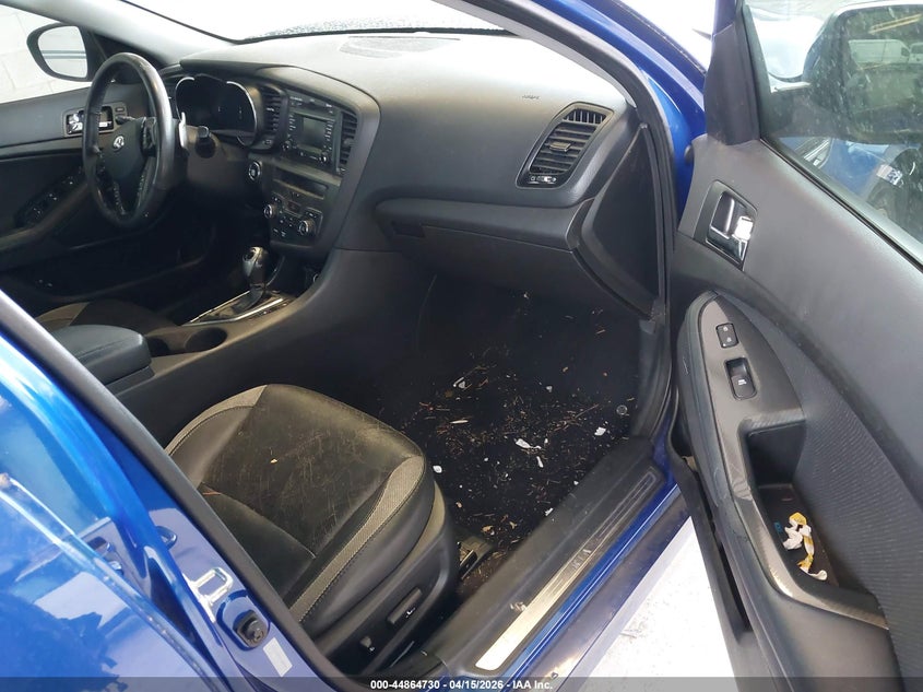 2012 Kia Optima VIN 5XXGR4A61CG080989 IAAI salvage auction — FRONT END, Wait Title, sold $450 on 2026-07-29 (photo 5)
