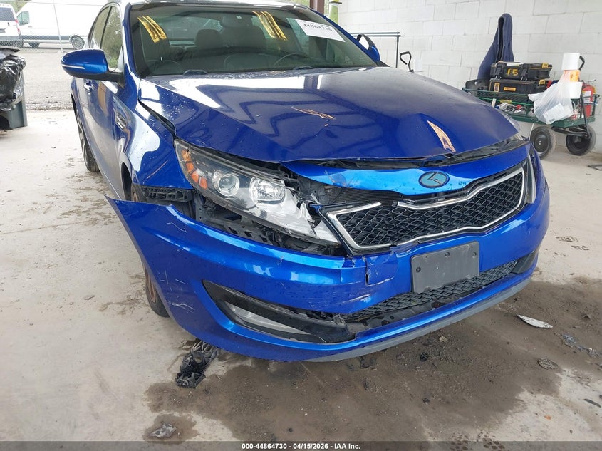 2012 Kia Optima VIN 5XXGR4A61CG080989 IAAI salvage auction — FRONT END, Wait Title, sold $450 on 2026-07-29 (photo 6)