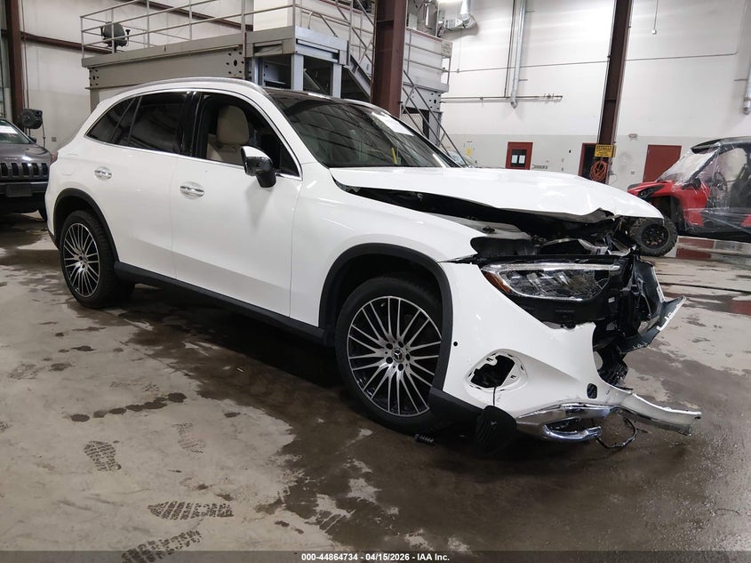 2025 Mercedes-benz Glc VIN W1NKM4HB0SF361084 IAAI salvage auction — FRONT END, Wait Title, sold $17,025 on 2026-07-13 (photo 1)