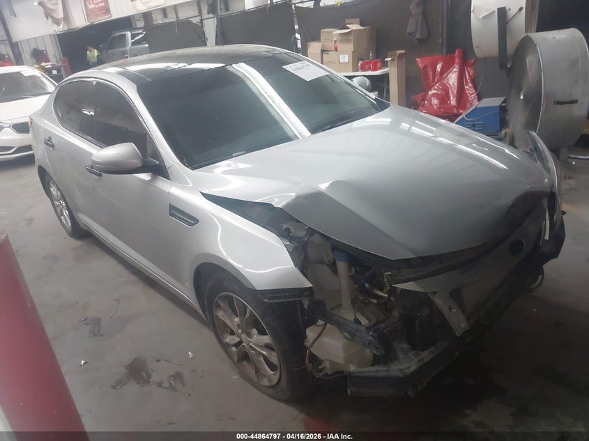 2012 Kia Optima VIN 5XXGN4A79CG021483 IAAI salvage auction — FRONT END, Wait Title, sold $700 on 2026-07-14 (photo 1)