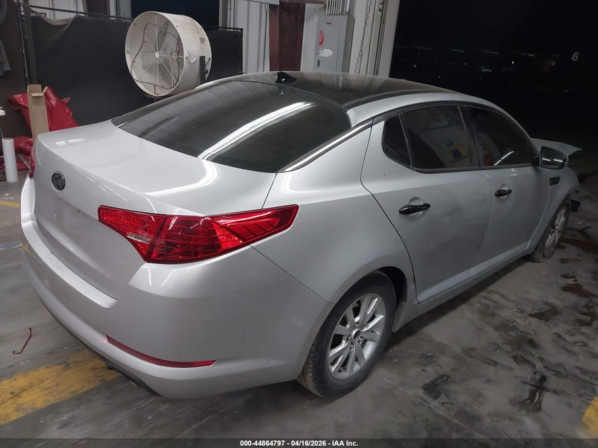 2012 Kia Optima VIN 5XXGN4A79CG021483 IAAI salvage auction — FRONT END, Wait Title, sold $700 on 2026-07-14 (photo 4)