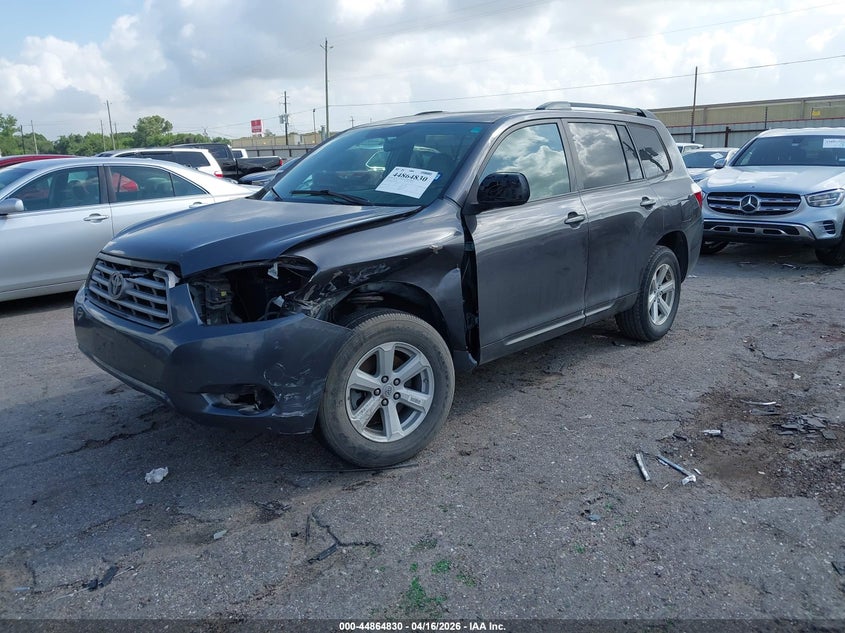 2010 Toyota Highlander VIN 5TDJK3EH2AS009876 IAAI salvage auction — LEFT FRONT, Original (Texas), sold $3,050 on 2026-07-15 (photo 2)