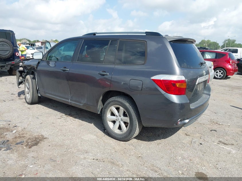2010 Toyota Highlander VIN 5TDJK3EH2AS009876 IAAI salvage auction — LEFT FRONT, Original (Texas), sold $3,050 on 2026-07-15 (photo 3)