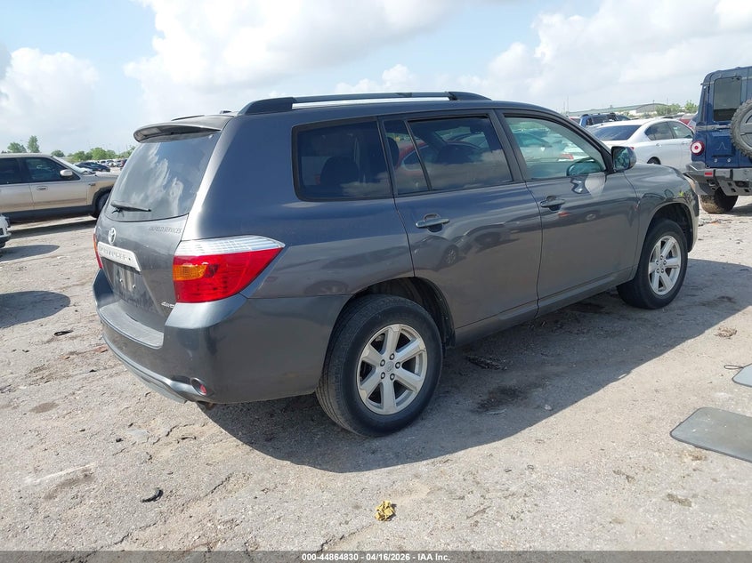 2010 Toyota Highlander VIN 5TDJK3EH2AS009876 IAAI salvage auction — LEFT FRONT, Original (Texas), sold $3,050 on 2026-07-15 (photo 4)