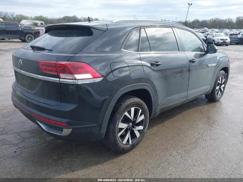 2021 Volkswagen Atlas cross sport VIN 1V2DC2CA3MC215268 IAAI salvage auction — LEFT SIDE, Salvage Title, sold $7,500 on 2026-07-28 (photo 4)
