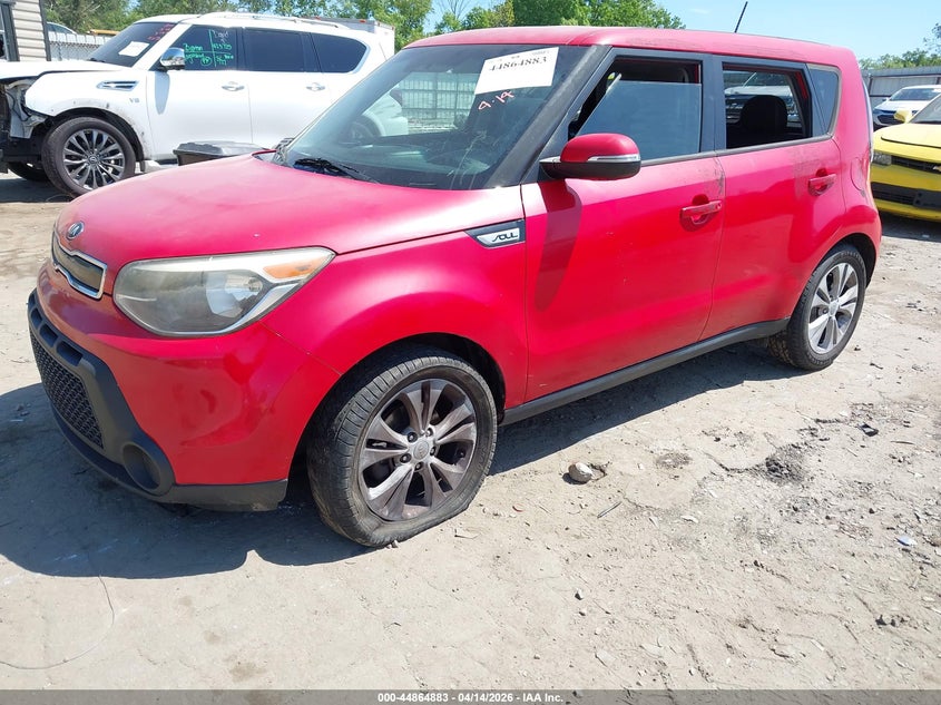 2014 Kia Soul VIN KNDJP3A52E7726761 IAAI salvage auction — THEFT, Salvage (Georgia), sold $800 on 2026-07-08 (photo 2)