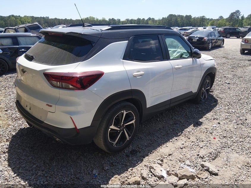 2022 Chevrolet Trailblazer VIN KL79MTSL9NB108615 IAAI salvage auction — FRONT END, Wait Title, sold $3,550 on 2026-07-07 (photo 4)